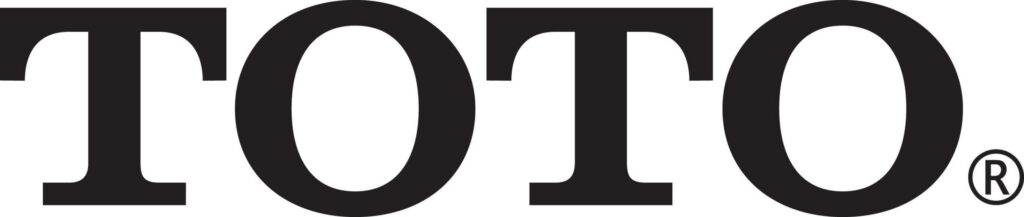 The TOTO logo appears in bold, black uppercase letters on a white background, representing quality brands used by our team.